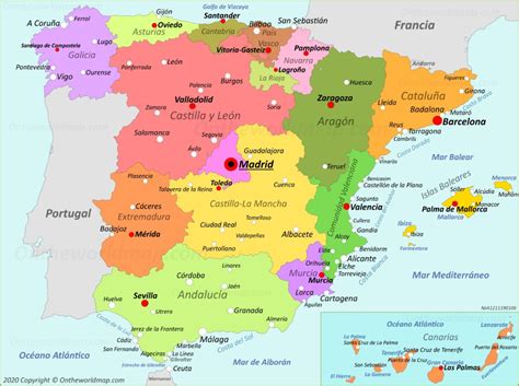Mapa Fisico España Y Portugal Geografia Area Albertinator Es Un