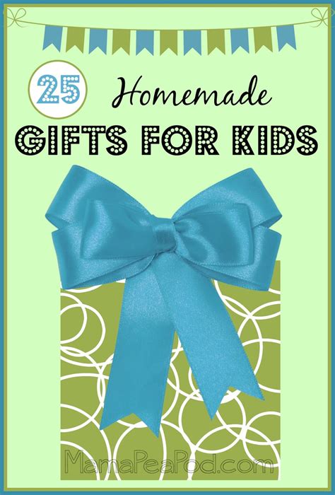 Mama Pea Pod 25 Homemade Ts For Preschoolers