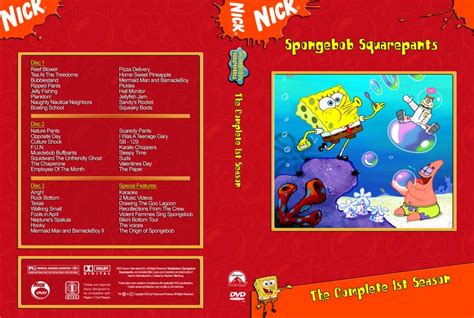Spongebob Season 1 Tv Dvd Custom Covers 509spongebob Squarepants