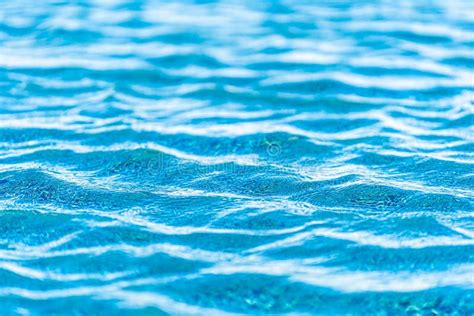 Abstract Background Surface And Texture Of Swimming Pool Water Stock