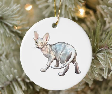 Sphynx Cat Christmas Ornament 15 Cute And Affordable Cat Christmas
