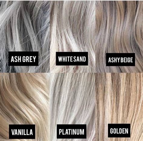 If not, you are missing out on good hair color ideas that can revlon colorsilk beautiful color, dark ash blonde 60 1. Blonde Color Tone Chart #haircolor #hairstyle #haarfarbe # ...