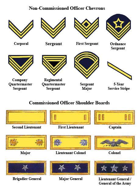 √ Army Commissioned Officer Rank Structure Navy Docs