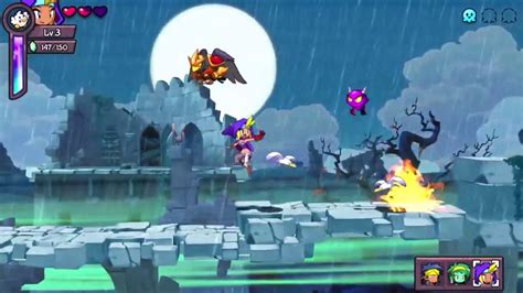 shantae half genie hero friends till the end hypno baron s castle all item locations pixel