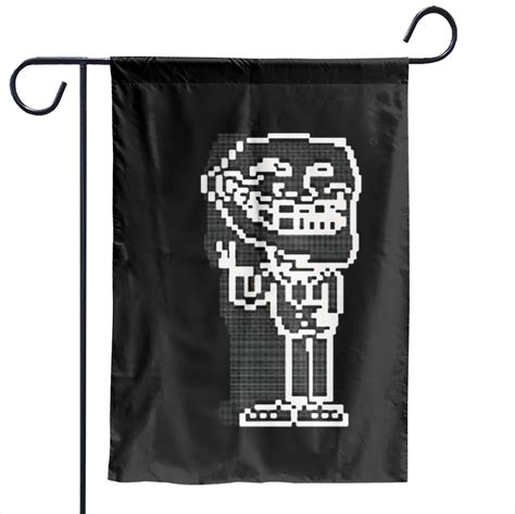 Troll Face Ascii Troll Face Meme Garden Flags Sold By Ceremony