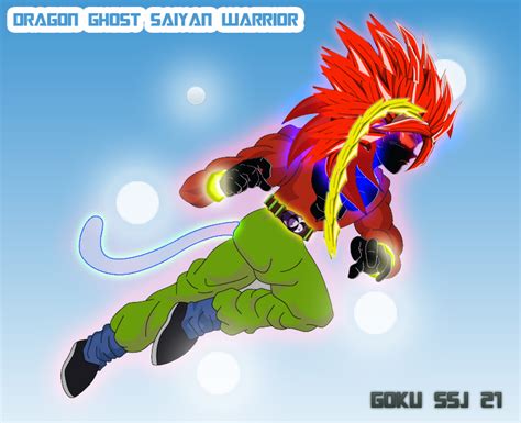 Goku Super Saiyan God Of Ghost Level 21 Was Ready Cradiff Studio