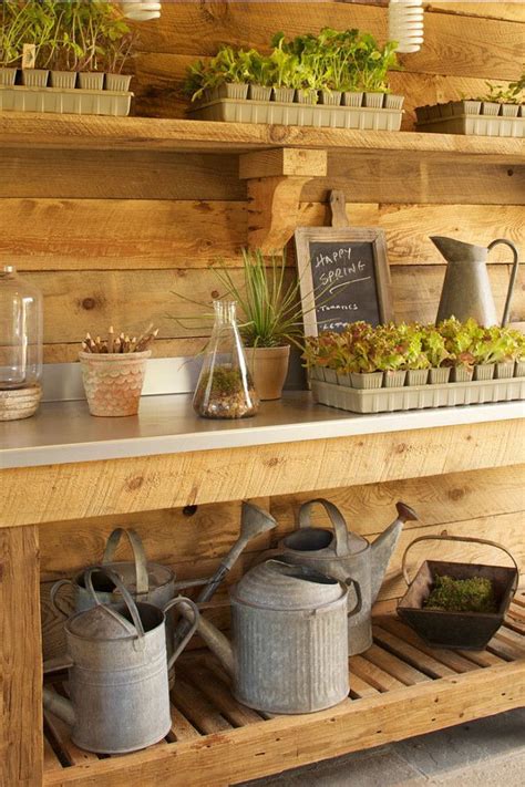 22 Awesome Potting Shed Interiors Garden Shed Interiors Shed