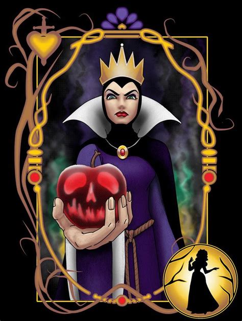 Pin By Ashley Bennett On Snow White Disney Evil Queen Disney Art