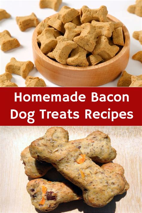 Homemade Bacon Dog Treats Recipes Dog Training Techniques Dog Treat