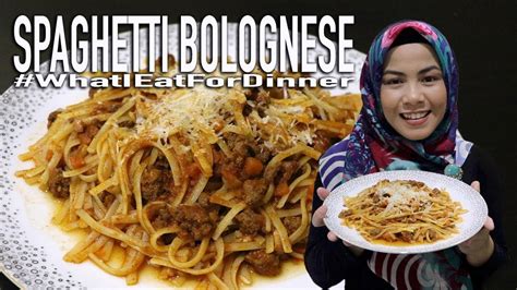 Masak Spaghetti Resep Komplit Whatieatfordinner Ep1 Youtube