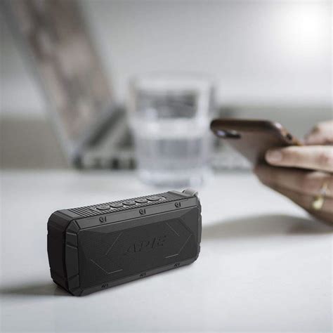 Apie Portable Wireless Outdoor Bluetooth Speaker Ipx6 Waterproof Dual