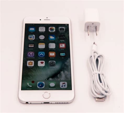 Apple Iphone 6 Plus Unlocked A1524 Silver 64 Gb Lrtz46826 Swappa