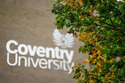 Coventry University Logo At Wall Of University Building Editorial Image Image Of England