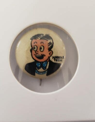 1945 vintage harold teen kellogg s pep pin pinback button ebay