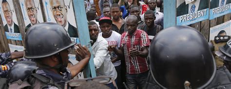 Opposition presidential candidates have accused security forces of brutally breaking up their rallies and beating their supporters. Uganda's 2016 Elections: Another Setback for Democracy in ...