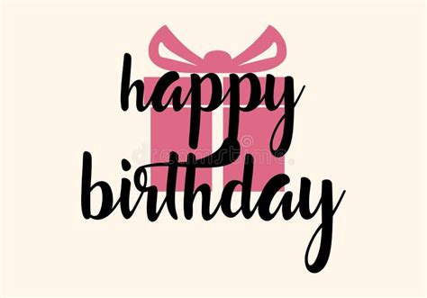 Happy Birthday Typographic Vector Design For Greeting Cards Print And