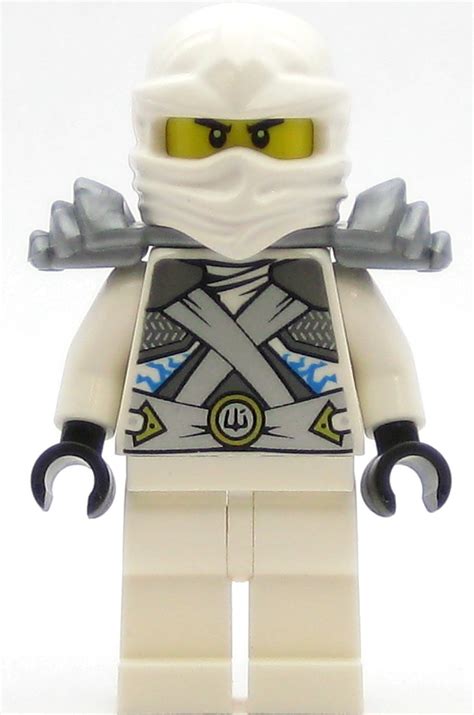 Lego Ninjago Minifigure Zane Titanium Ninja White
