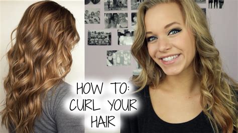 An increase in androgens in your body can change your hair follicle's shape. HOW TO: CURL YOUR HAIR (the right way) - YouTube