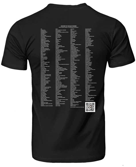 Best Of Chicago Trophy T Shirt Limited Edition Chicago Reader Store