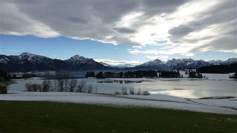 Allgäu Lake Forggensee Winter Free Photo On Pixabay Pixabay