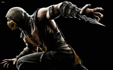 Video Games Mortal Kombat X Mortal Kombat Scorpion
