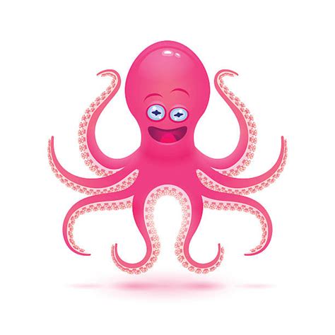 Purple Octopus Cartoon Stock Photos Pictures And Royalty Free Images