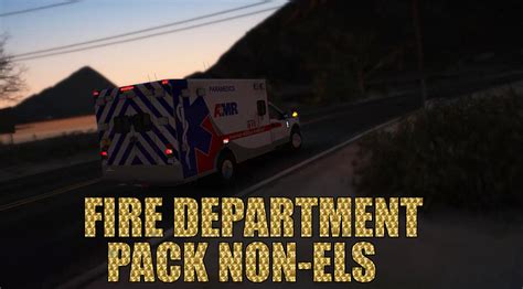 Release Fire Department Non Els Livery Pack Releases Cfxre