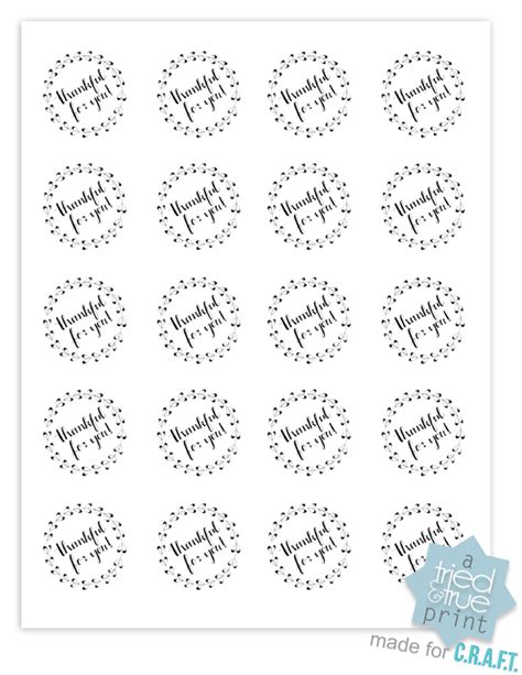 Playing card heart shaped stickers business template tags. Thankful for you printable - C.R.A.F.T.