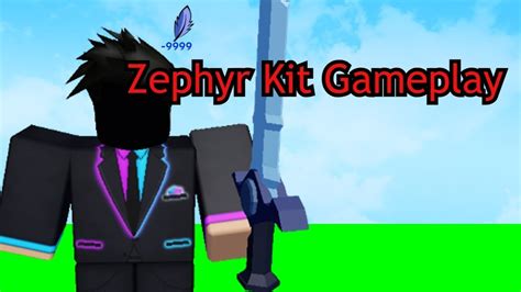 Roblox Bedwars Zephyr Kit Gameplay Youtube