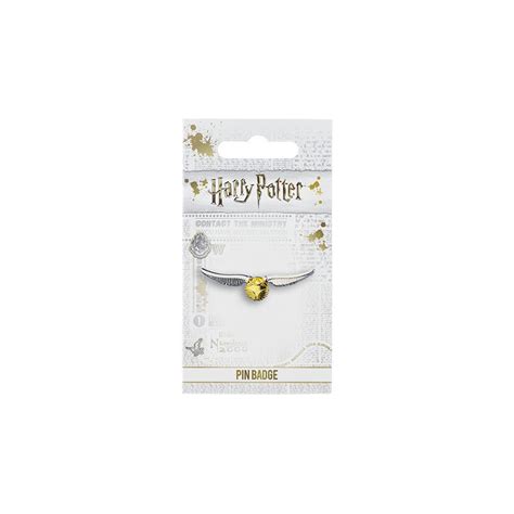 Harry Potter Golden Snitch Pin Badge Crachá