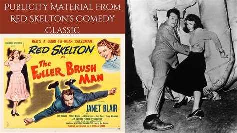 Publicity Material From Red Skeltons Classic Comedy The Fuller Brush Man 1948 Youtube