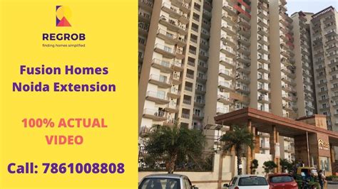 3 Bhk Flats For Sale In Fusion Homes Noida Extension Call 7861008808