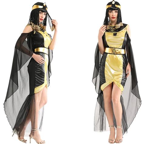halloween carnival party egyptian cleopatra costume female adult egypt queen cosplay costumes