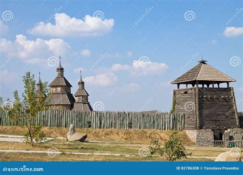 The Zaporozhian Sich Stock Photo Image Of Church Cossacks 82786308
