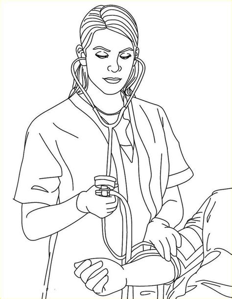 11 new nurse coloring page gallery nurse drawing coloring books coloring pages