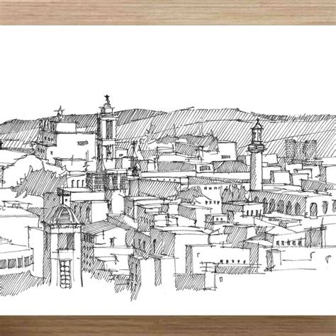 Jerusalem Skyline Etsy