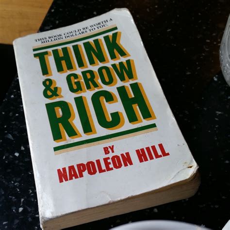 This amazing work of napoleon hill, directed by scott cervine, truly inspired me. What I am Most Afraid of While Reading "Think and Grow ...