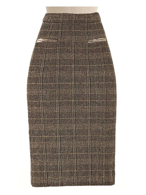 Tailored Pencil Skirt Custom Fit Handmade Fully Lined Elizabeths