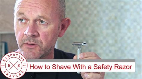 Tutorial Learn How To Shave With A Safety Razor Youtube Safety