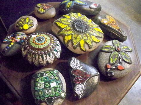 Pin On Mosaics On Rocks