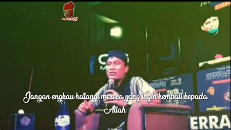Kata kata bijak selalu saja menyimpan makna yang mendalam, sehingga tidak heran apabila ia memiliki kekuatan besar yang mampu mendorong manusia menjadi pribadi yang lebih baik lagi. Ingat kata gus miftah - YouTube