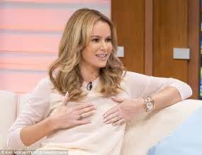 Britains Got Talents Amanda Holden Grabs Her Breasts On Good Morning Britain Daily Mail Online