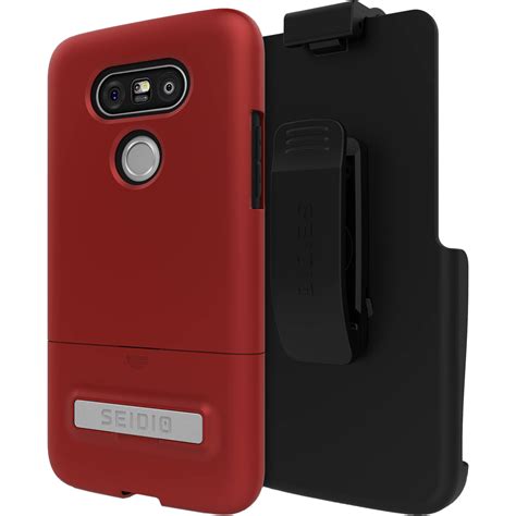 Seidio Surface Case With Kickstand And Holster Bd2 Hr7lgg5k Drk