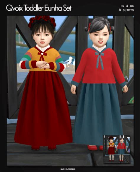 16 Luxury Sims 4 Cc Korean Hanbok
