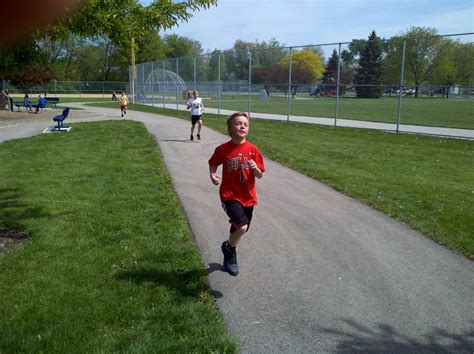 Mr Laus Physical Education Class 1 Mile Run