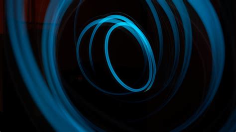 Abstract Art Blue Dark Lights Lines 5k Hd Abstract 4k Wallpapers