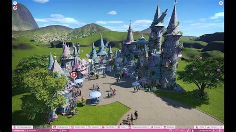 Steam Workshop Enchanted Fairytale Food Court Planet Coaster
