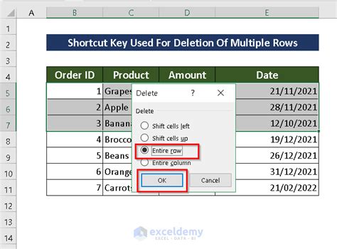 How To Delete Multiple Rows In Excel At Once 5 Easy Ways ExcelDemy