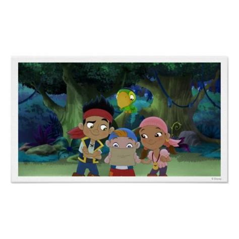 Neverland treasure for ipad, iphone, android, mac & pc! Jake and the Neverland Pirates | Treasure Map Poster ...