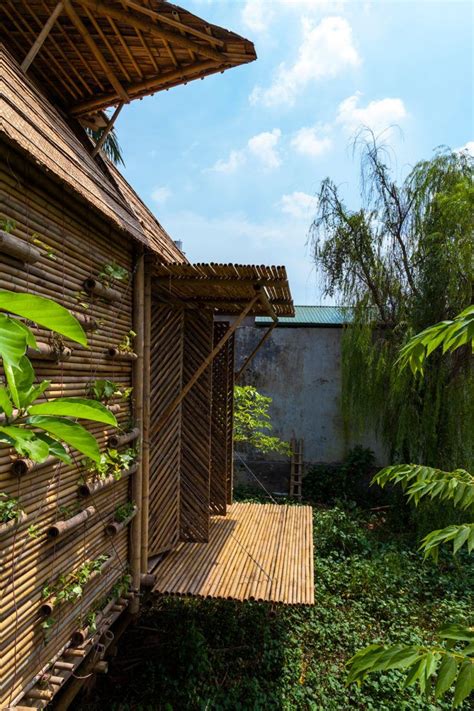 Home Design Decor Under Traditional Small Home Shaped Bamboo House In